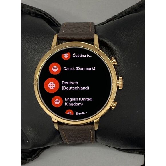 Fossil Gen 4 Authentic Digital Dial Smart Watch Custom Band FTW6018 CR183 - Picture 3 of 12